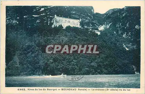 Cartes postales Rives du Lac du Bourget Bordeau Savoie