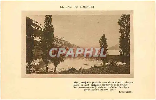 Cartes postales Le Lac du Bourget