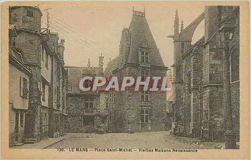 Cartes postales Le Mans Place Saint Michel Vieilles Maisons Renaissance