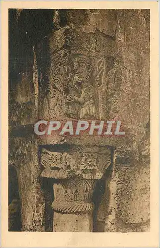 Cartes postales Tournus S et L Saint Philibert Chapiteau droit de l'Arc Triomphal