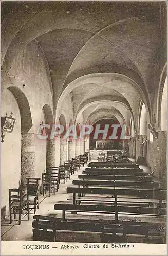 Cartes postales Tournus Abbaye Cloitre de St Ardoin
