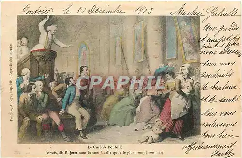 Cartes postales Le Cure de Pontoise