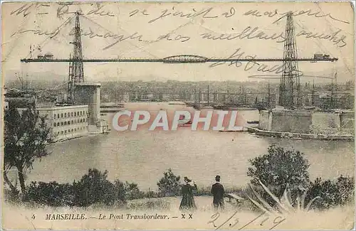 Cartes postales Marseille Le Pont Transbordeur