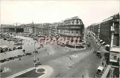 Cartes postales moderne Marseille Rue de la Republique et Quai du Port