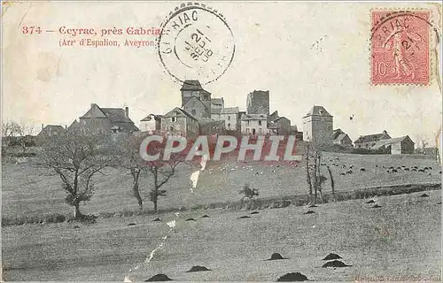 Cartes postales Ceyrac pres Gabriac Aveyron