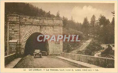 Cartes postales Le Lioran Le Tunnel