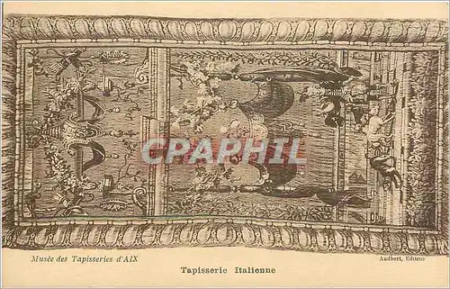 Ansichtskarte AK Musee des Tappiseries d'Aix Tapisserie Italienne