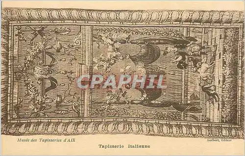 Ansichtskarte AK Musee des Tappiseries d'Aix Tapisserie Italienne