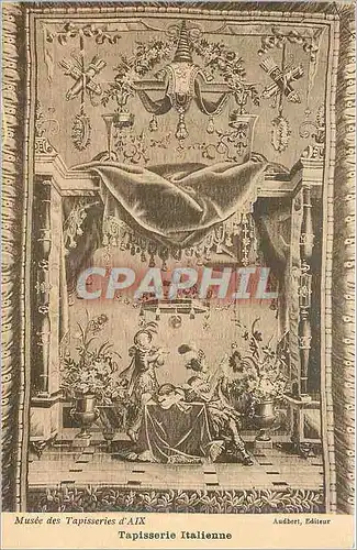 Cartes postales Musee des Tappiseries d'Aix Tapisserie Italienne