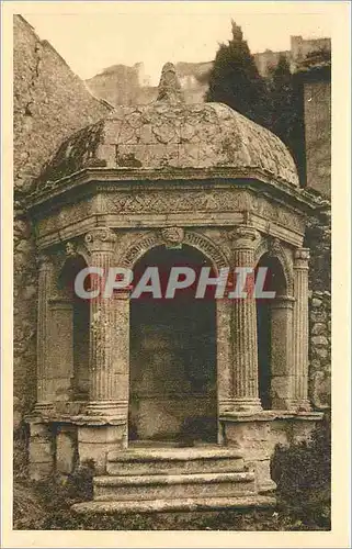 Ansichtskarte AK Les Baux Pavillon de la Reine Jeanne