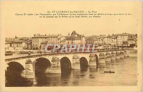 Cartes postales St Laurent les Macon Le Pont