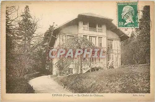 Ansichtskarte AK Epinal Vosges Le Chalet du Chateau