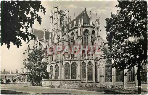 Moderne Karte Evreux Eure La Cathedrale L'Abside