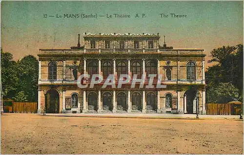 Cartes postales Le Mans Sarthe Le Theatre