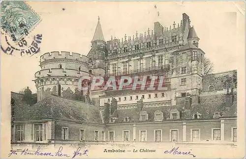 Cartes postales Amboise Le Chateau