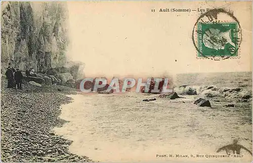 Cartes postales Ault Somme Les Roches