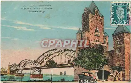 Cartes postales Mayence Pont de l'Empereur