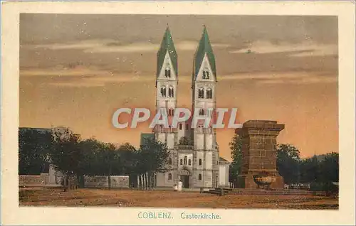 Cartes postales Coblenz Castorkirche