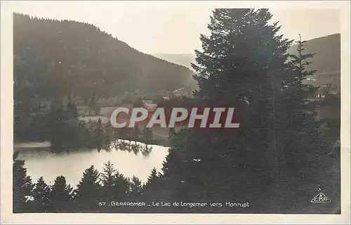 Cartes postales Gerardmer Le Lac de Longemer vers Honrupt