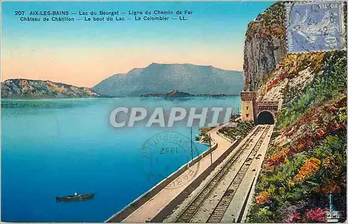 Cartes postales Aix les Bains Lac du Bourget