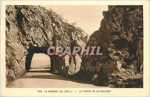 Ansichtskarte AK Le Hohneck Le Tunnel de la Schlucht