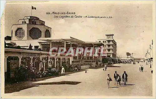 Cartes postales Malo les Bains Les Logettes du Casino