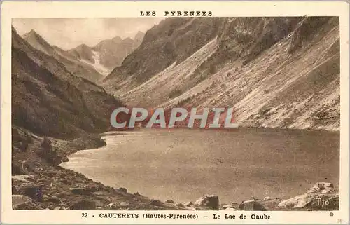 Cartes postales Cauterets Hautes Pyrenees Le Lac de Gaube