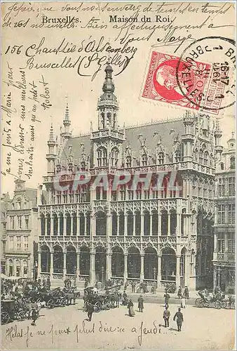 Cartes postales Bruxelles Maison du Roi