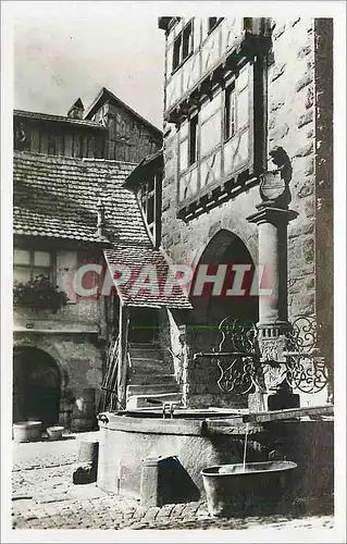 Cartes postales Riquewihr La fontaine et le Dolder