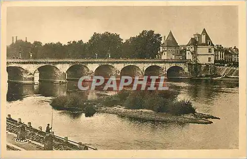 Ansichtskarte AK Chatellerault Vienne Le Pont Henri IV