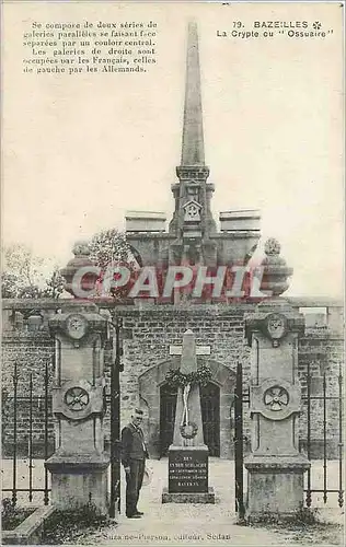 Cartes postales Bazeilles La Crypte ou Ossuaire