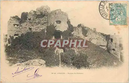 Cartes postales Arques Ruines du Chateau