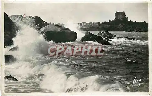 Cartes postales Ploumanach C du N Grosse mer