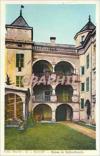 Cartes postales Belley Maison de Brillat Savarin
