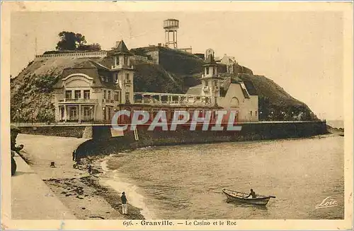 Cartes postales Granville Le Casino et le Roc