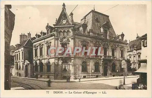 Cartes postales Dijon La Caisse d'Epargne