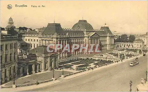 Cartes postales Bruxelles Palais du Roi