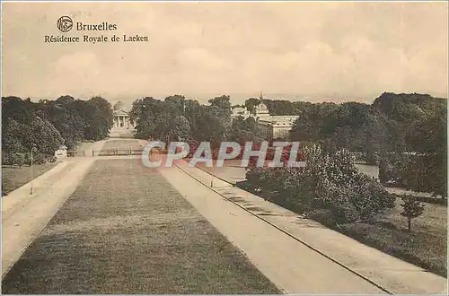Cartes postales Bruxelles Residence Royale de Laeken