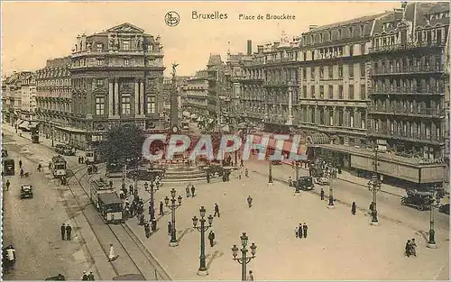 Cartes postales Bruxelles Place de Brouckere
