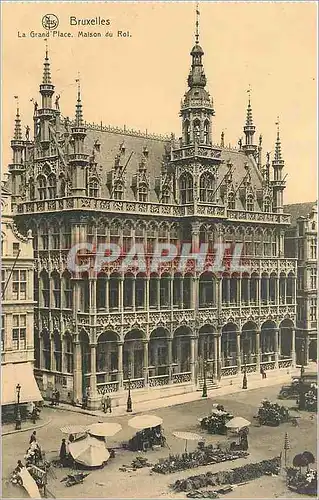 Cartes postales Bruxelles La Grand Place Maison du Roi