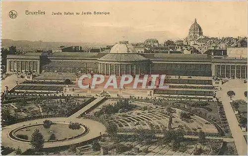 Cartes postales Bruxelles Jardin Italien au Jardin Botanique