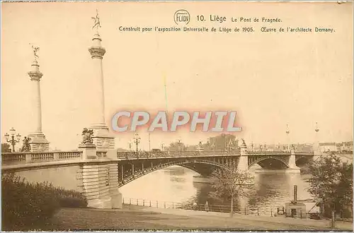 Cartes postales Liege Le Pont de Fragnee