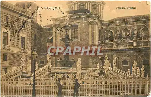 Cartes postales Palermo Fontana Pretoria