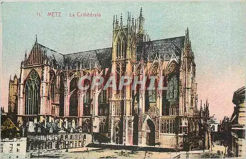 Cartes postales Metz La Cathedrale