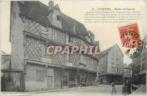 Cartes postales Chartres Maison du Saumon