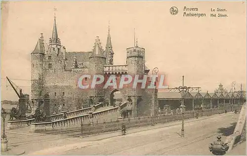 Cartes postales Anvers Le Steen