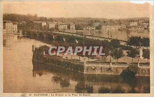 Ansichtskarte AK Bayonne Le Reduit et le Pont St Esprit