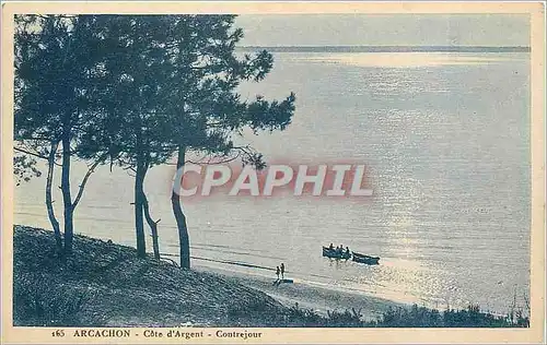 Cartes postales Arcachon Cote d'Argent Contrejour