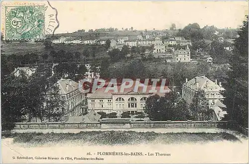 Cartes postales Plombieres les Bains Les Thermes