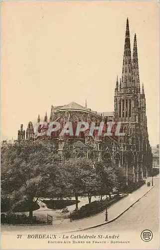 Cartes postales Bordeaux La Cathedrale St Andre